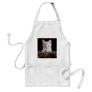 Tablier Super Cute Kitten avec de beaux yeux
