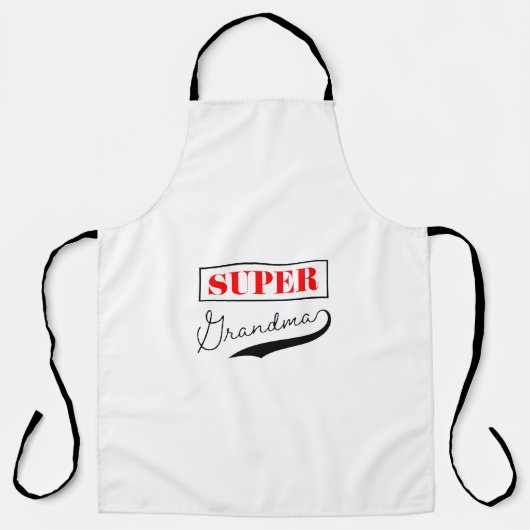 Tablier Super grand-mère (Recto)