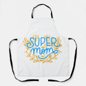 Tablier Super Maman (Recto)