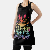 Tablier Super Manger Sleep Cheer Répéter Pom-pom girl Chee (Insitu)