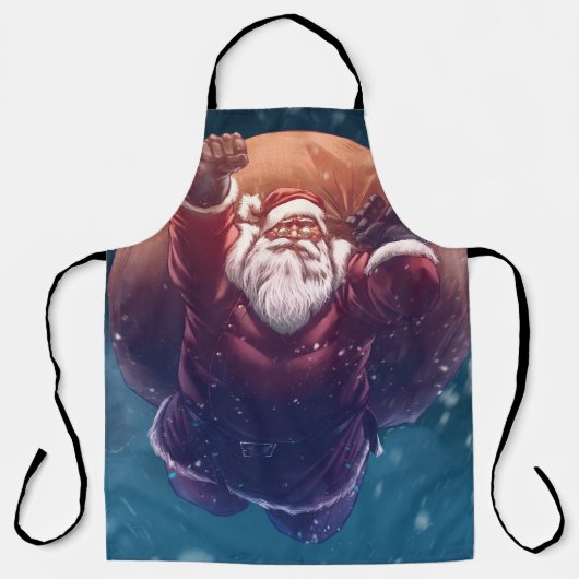 Tablier Super Père Noël (Recto)