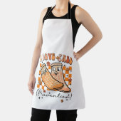 Tablier Super Retro I Love Fall Prevention Drôle (Insitu)