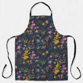 Tablier Superbe, Belles fleurs colorées (Recto)