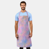 Tablier Superbe combinaison de couleurs pastel  (Porté)