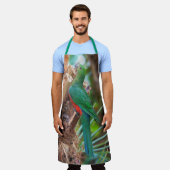 Tablier Superbe perroquet australien Escalade d'un arbre (Porté)