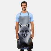 Tablier Superbe Renard Artique (Porté)