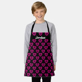 Tablier Supergirl Hearts Motif diagonal (Porté)