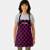 Tablier Supergirl Hearts Motif diagonal (Insitu)
