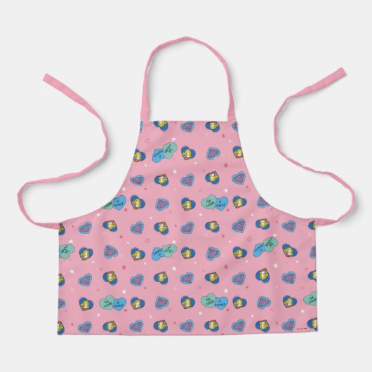 Tablier Supergirl hors de ce monde Retro Graphisme (Recto)