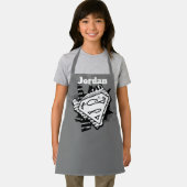 Tablier Supergirl Newsprint S-Shield (Insitu)