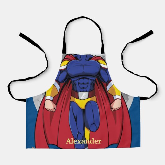 Tablier Superhero Kids (Recto)