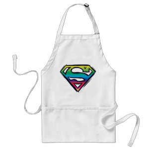 Tablier Superman S-Shield   Rainbow Logo