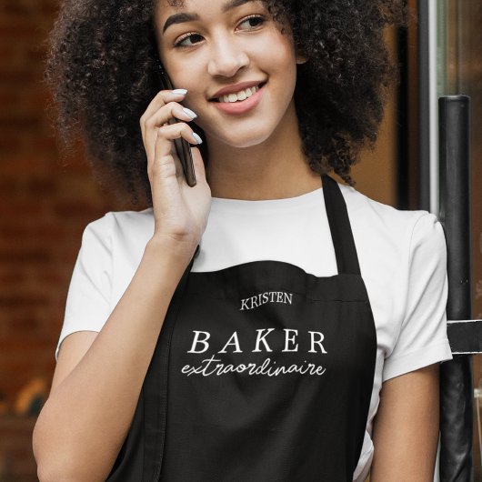 Tablier Support de cuisson personnalisé Baker