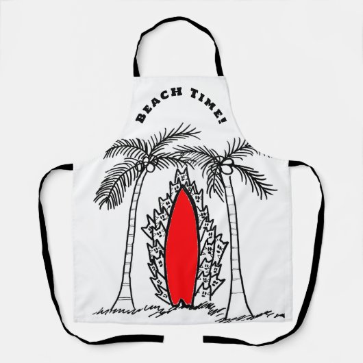 Tablier Surf Cats Apron (Recto)