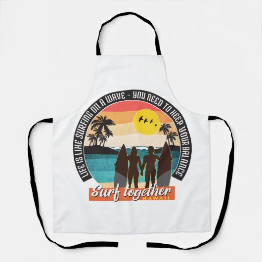 Tablier Surf ensemble - Garder votre solde (Recto)