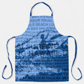 Tablier Surf Hawaii Cutback Hawaii Surfer Hawaiien (Recto)