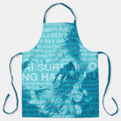 Tablier Surf Hawaii Green Room Hawaiian Surfer (Recto)