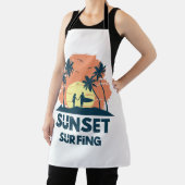 Tablier Surf - Surf au coucher du soleil (Insitu)