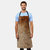 Tablier Surface en bois Brown et noir (Porté)