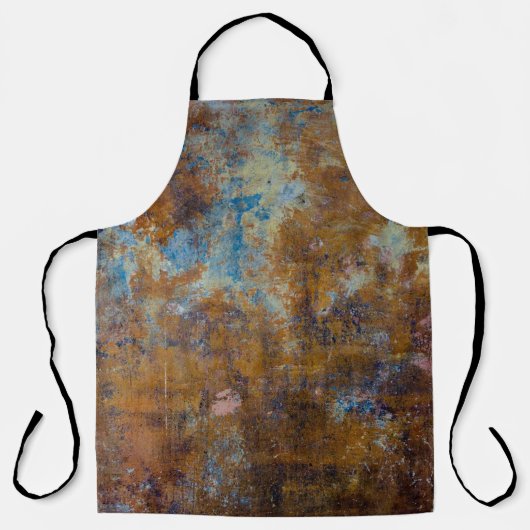 Tablier Surface en bois Brown et rose (Recto)