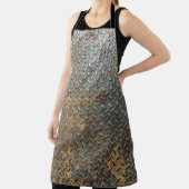 Tablier Surface métallique, arrière - plan de texture réfl (Insitu)