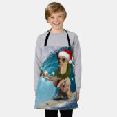 Tablier Surfing de Christmas (Porté)