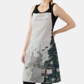 Tablier Sushi Apron Asie - Nature Forêt Zen  (Insitu)