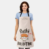 Tablier Sushi est mon Valentin (Porté)