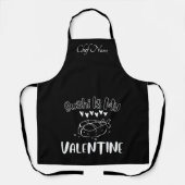 Tablier Sushi Est Mon Valentin (Recto)