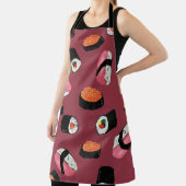Tablier Sushi Onigiri Rolls : Illustration transparente (Insitu)