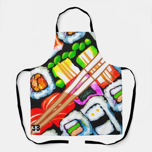 Tablier Sushi pop (Recto)