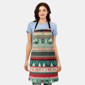 Tablier Sweat moche de Noël 3 (Porté)