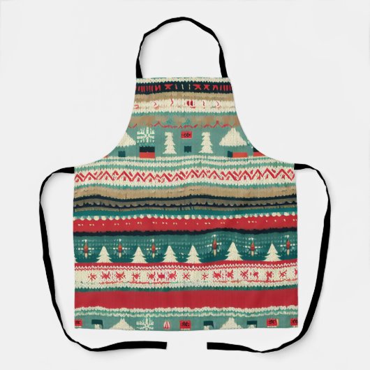 Tablier Sweat moche de Noël 3 (Recto)