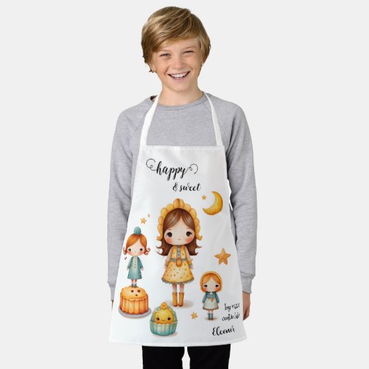 Tablier Sweet Girly Cookie Baker (Porté)