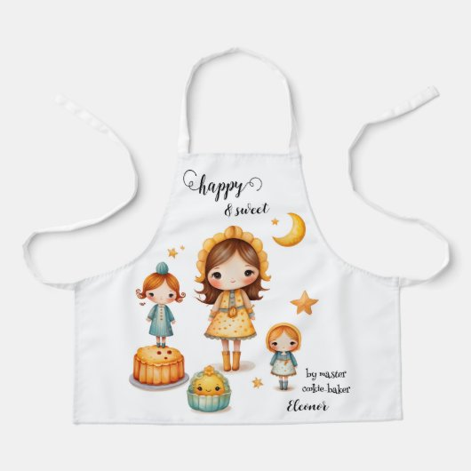 Tablier Sweet Girly Cookie Baker (Recto)