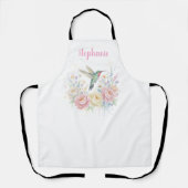 Tablier Sweet Hummingbird Floral Apron (Recto)