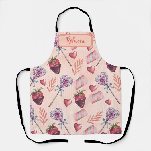 Tablier Sweet Love Valentine's Day Apron (Recto)