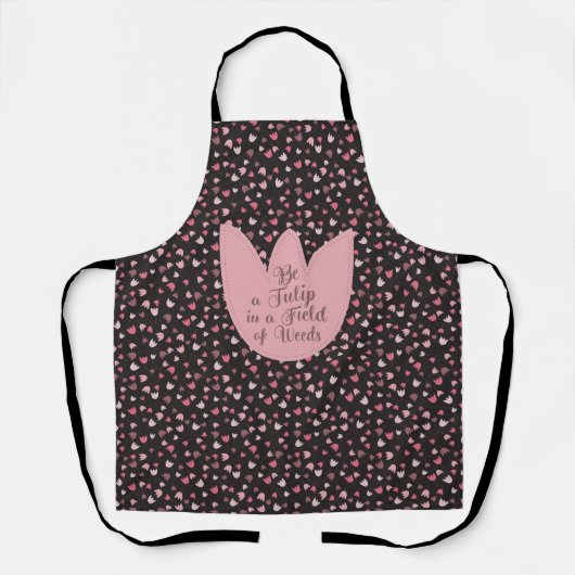 Tablier Sweet Simple Tulip Motif rose - Toutes les directi (Recto)