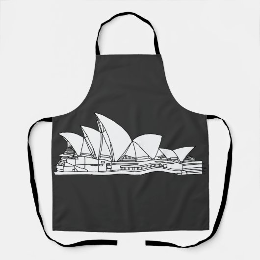 Tablier Sydney Opera House Australie en souvenir (Recto)