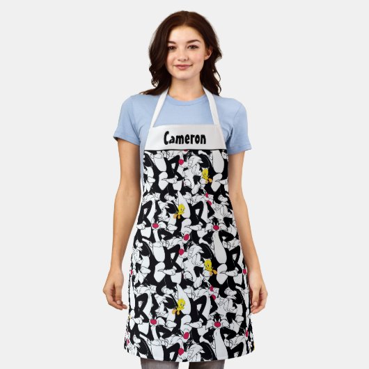 Tablier SYLVESTER™ & TWEETY™ Motif (Porté)