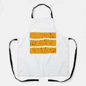 Tablier Symbole Cool en 3 lignes | Uniformité & Harmonie C (Recto)