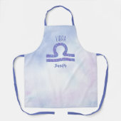 Tablier Symbole d'astrologie de la bibliothèque féminine p (Recto)