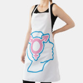 Tablier Symbole de la fierté trans (Insitu)