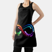 Tablier Symbole de l'infini de comètes arc-en-ciel (Insitu)