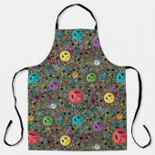 Tablier Symbole de paix rétro (Recto)