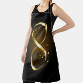 Tablier Symbole d'infini doré (Insitu)