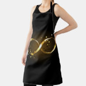 Tablier Symbole d'infini doré (Insitu)