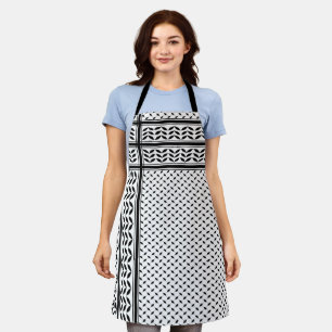 Tablier Symbole Keffiyeh de la Palestine Motif de résistan