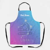 Tablier Symbole Libra Zodiac Star Horoscope Constellation (Recto)