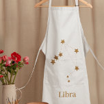 Tablier Symbole moderne Zodiac Gold Libra | Air de l'éléme<br><div class="desc">Symbole moderne Zodiac Gold Libra | Air de l'élément</div>